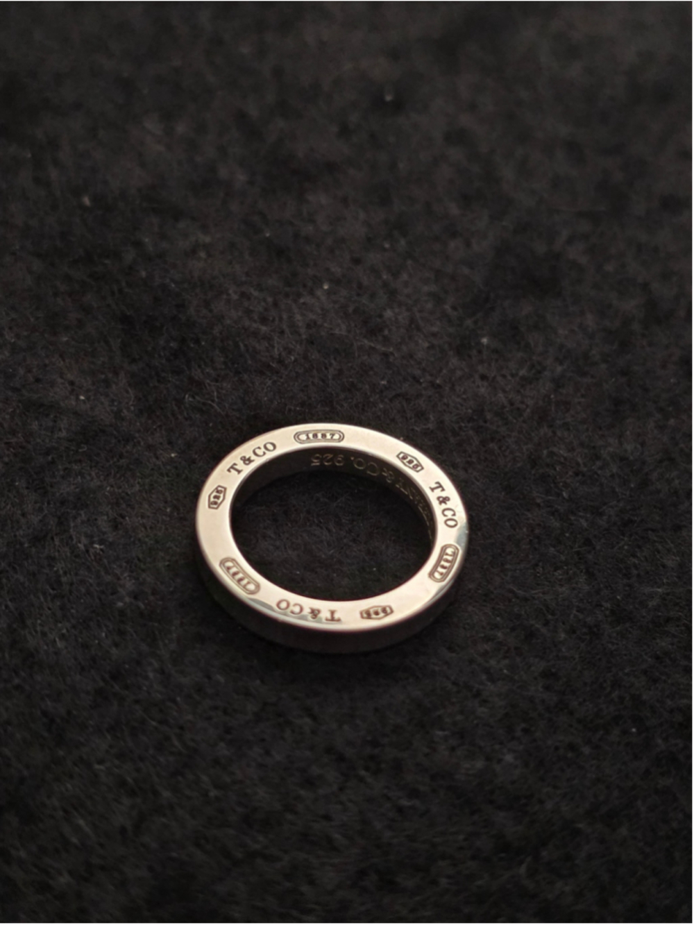 1837 Tiffany & Co. Sterling Silver "Return to Tiffany" Round Tag Pendant VTG